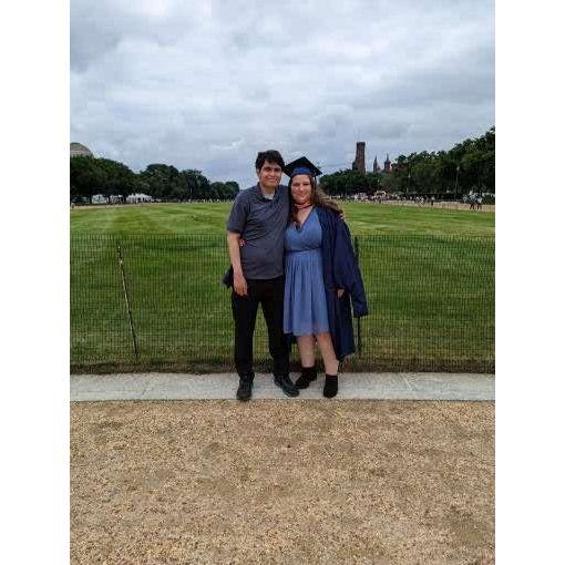 GW graduation at the Mall