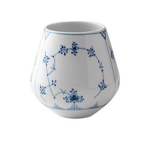Royal Copenhagen Blue Fluted Plain Vase, 4.75"