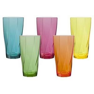 Creative Bath - Acrylic Twist Tumbler Set of 10 - Assorted (24 oz)
