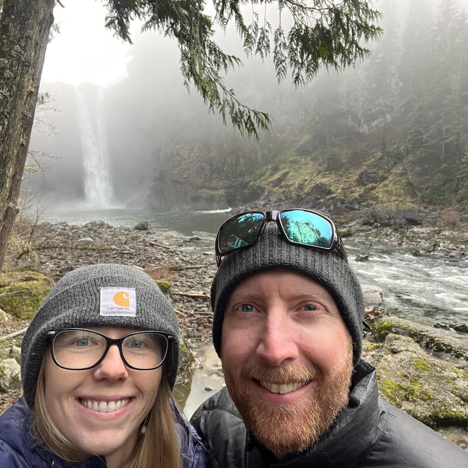 Snoqualmie Falls, WA, January 2025.