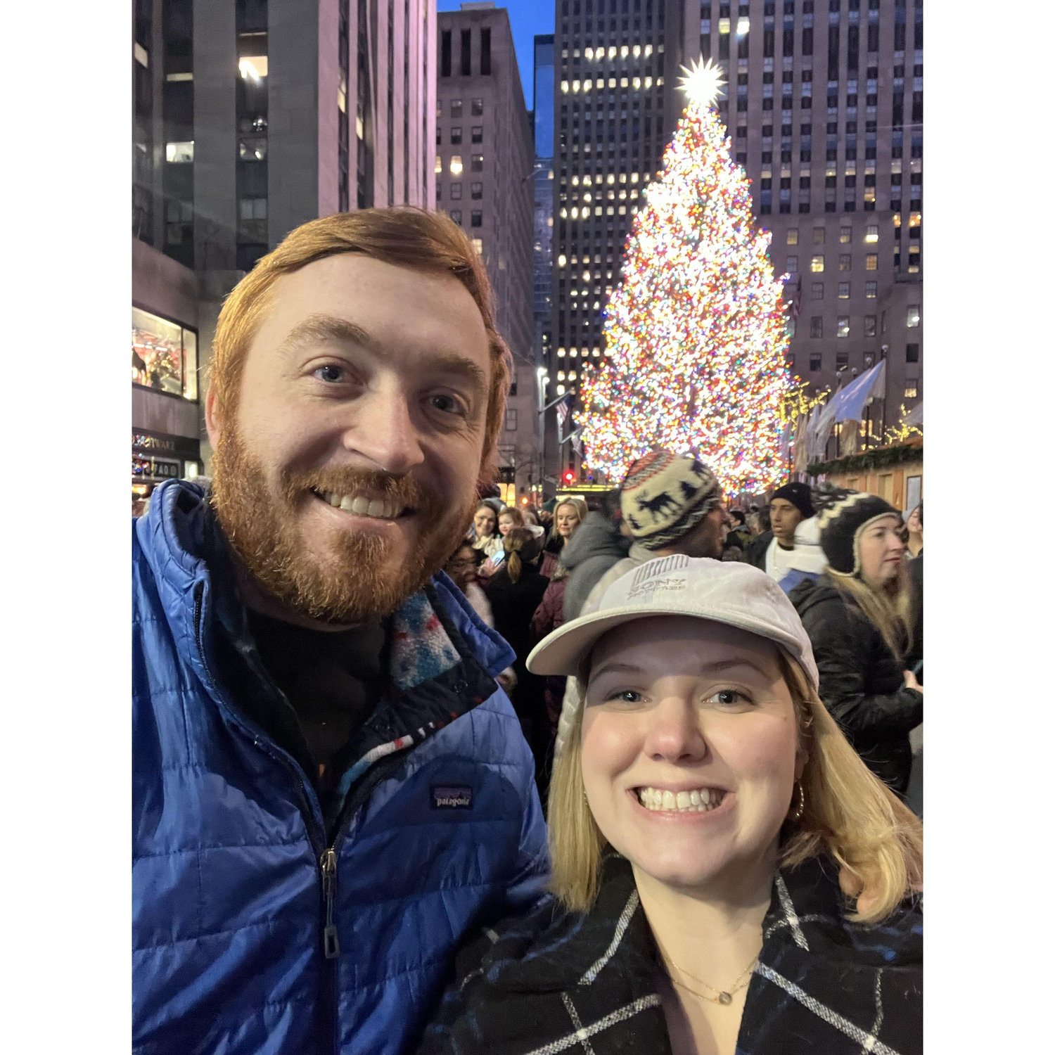 The tree at Rockefeller Center
