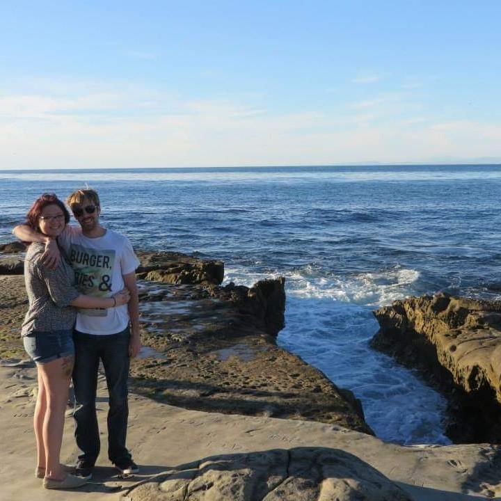 In the Spring of 2014, They visited Perry's best friend and co-Best Man in California! This was Jessica's first trip to the west coast. They have a photo Perry took of the sunset at La Jolla printed on canvas and hanging in their home.