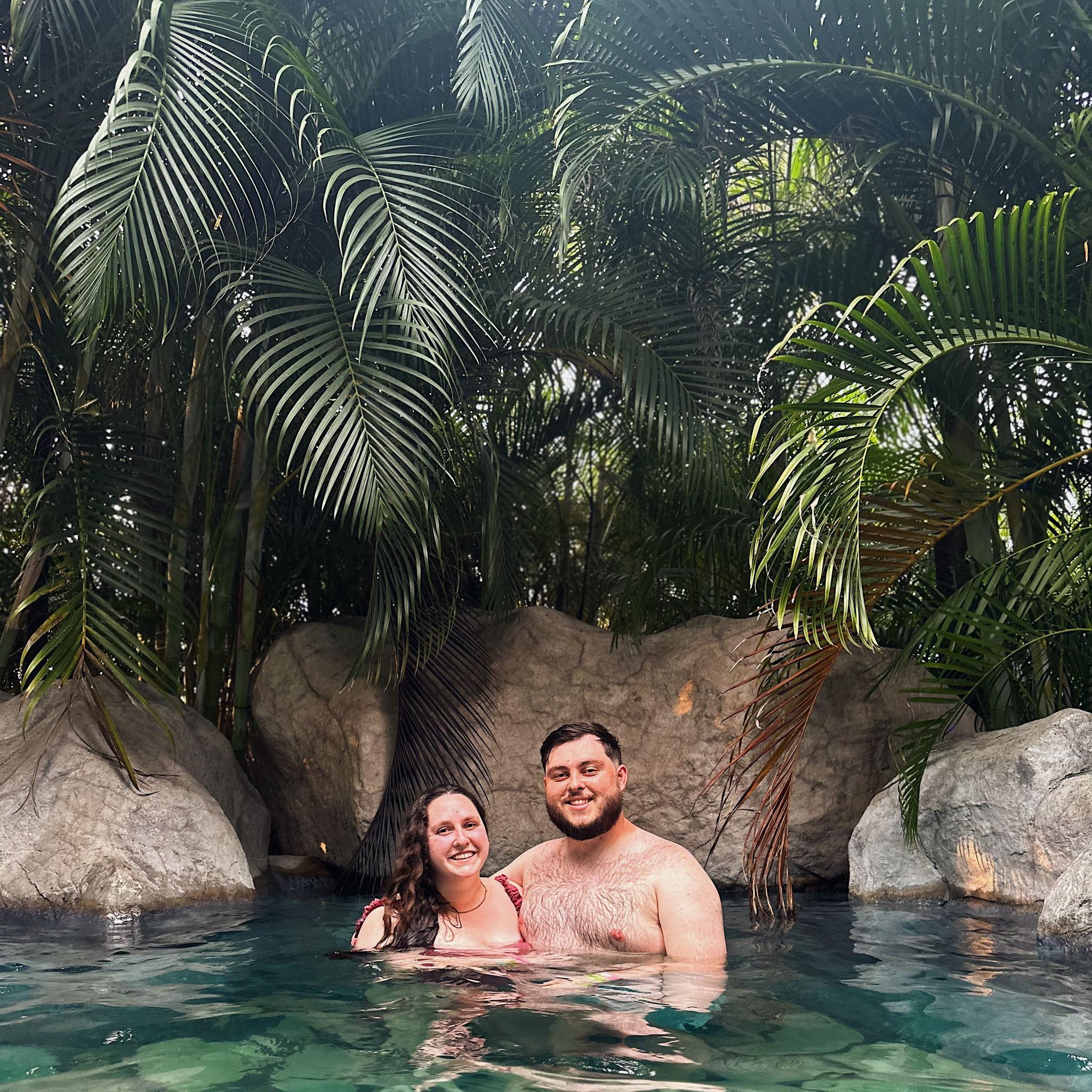 Our 1st vacation together! San Carlos Hot Springs - Costa Rica