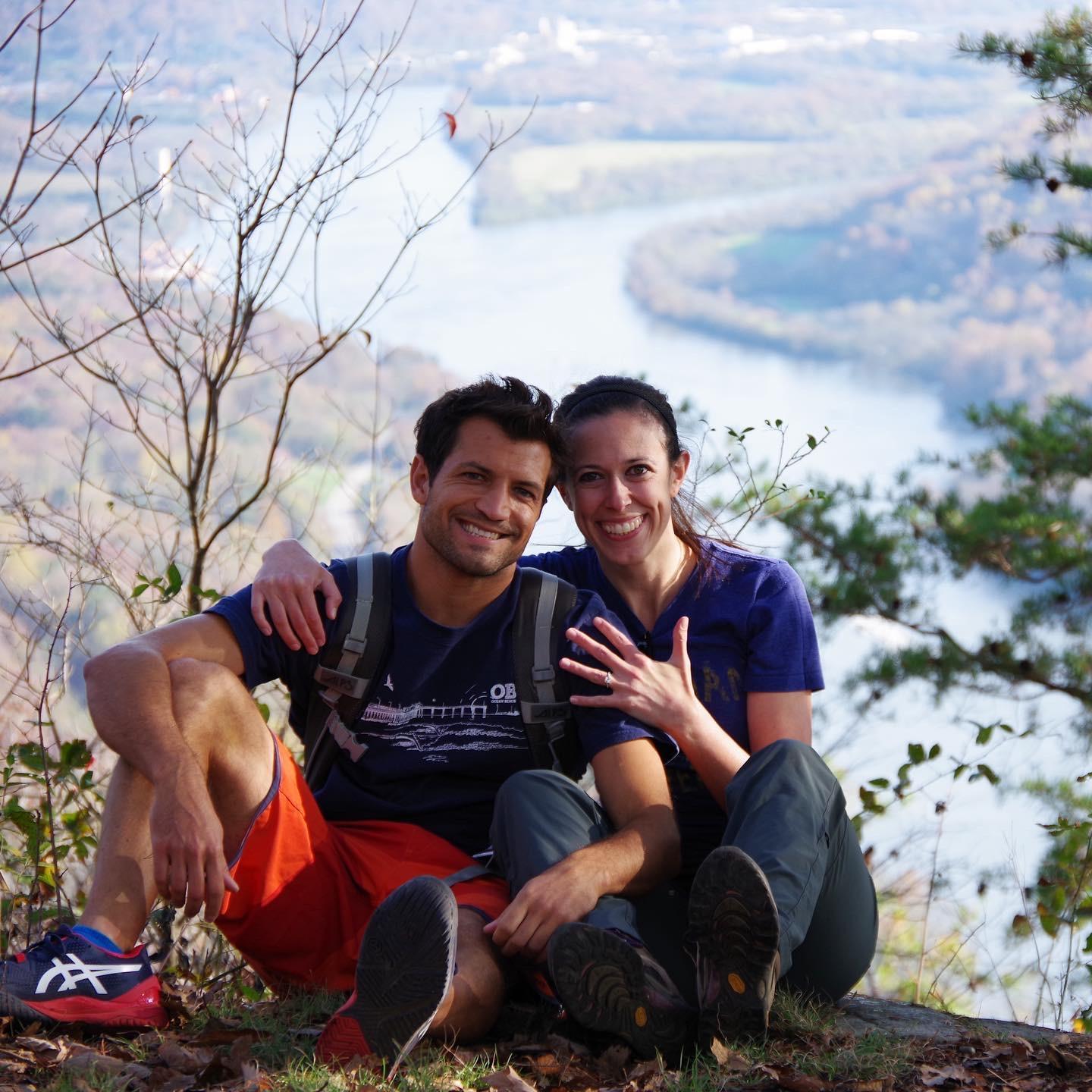 We got engaged in Chattanooga, TN on 11/14/20.