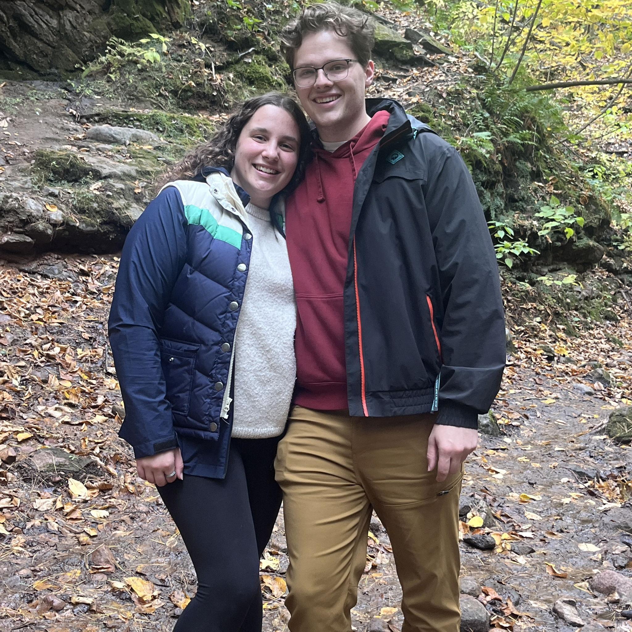 Hiking at Parfrey's Glen