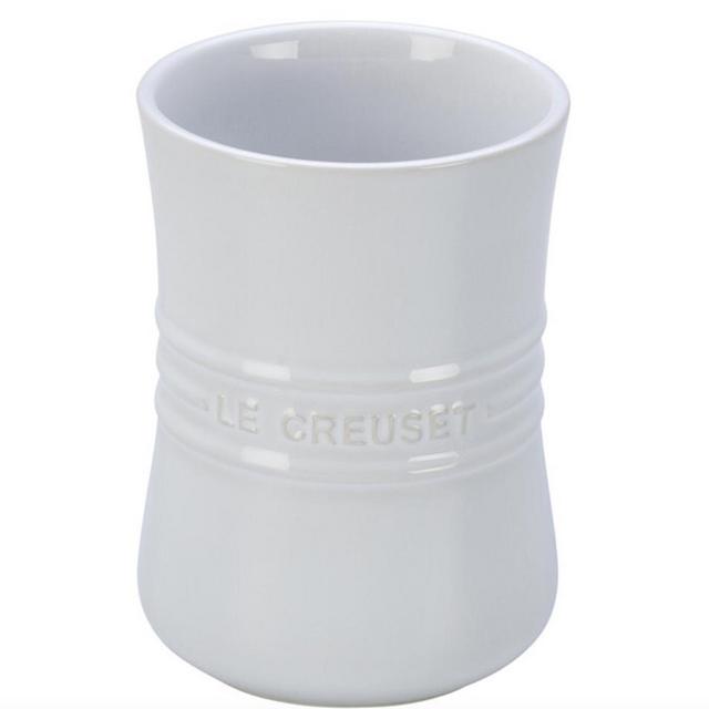 Le Creuset Stoneware Utensil Crock White or Indigo
