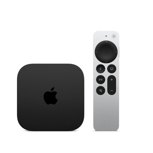 Apple - TV 4K 128GB Streaming Device (3rd generation) - Wi-Fi + Ethernet - Black