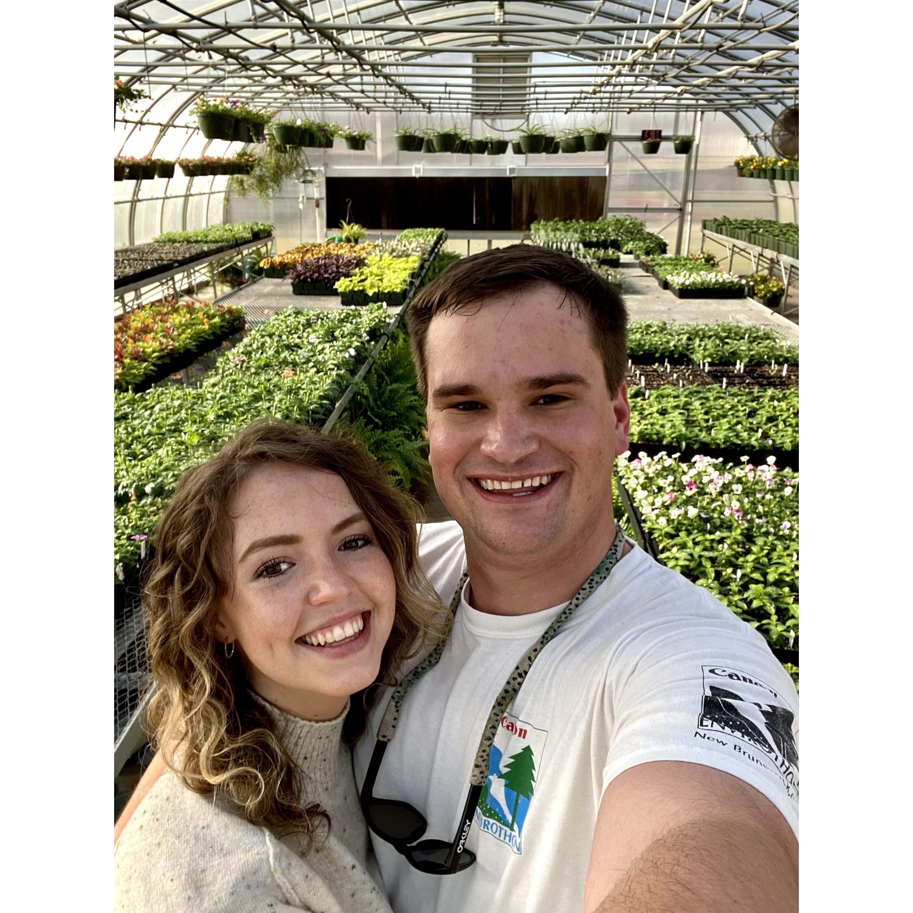 Ben's undergrad degree is in horticulture, and he can grow a mean bunch of flowers and veggies. This is great news because Allison needs all the help she can get.