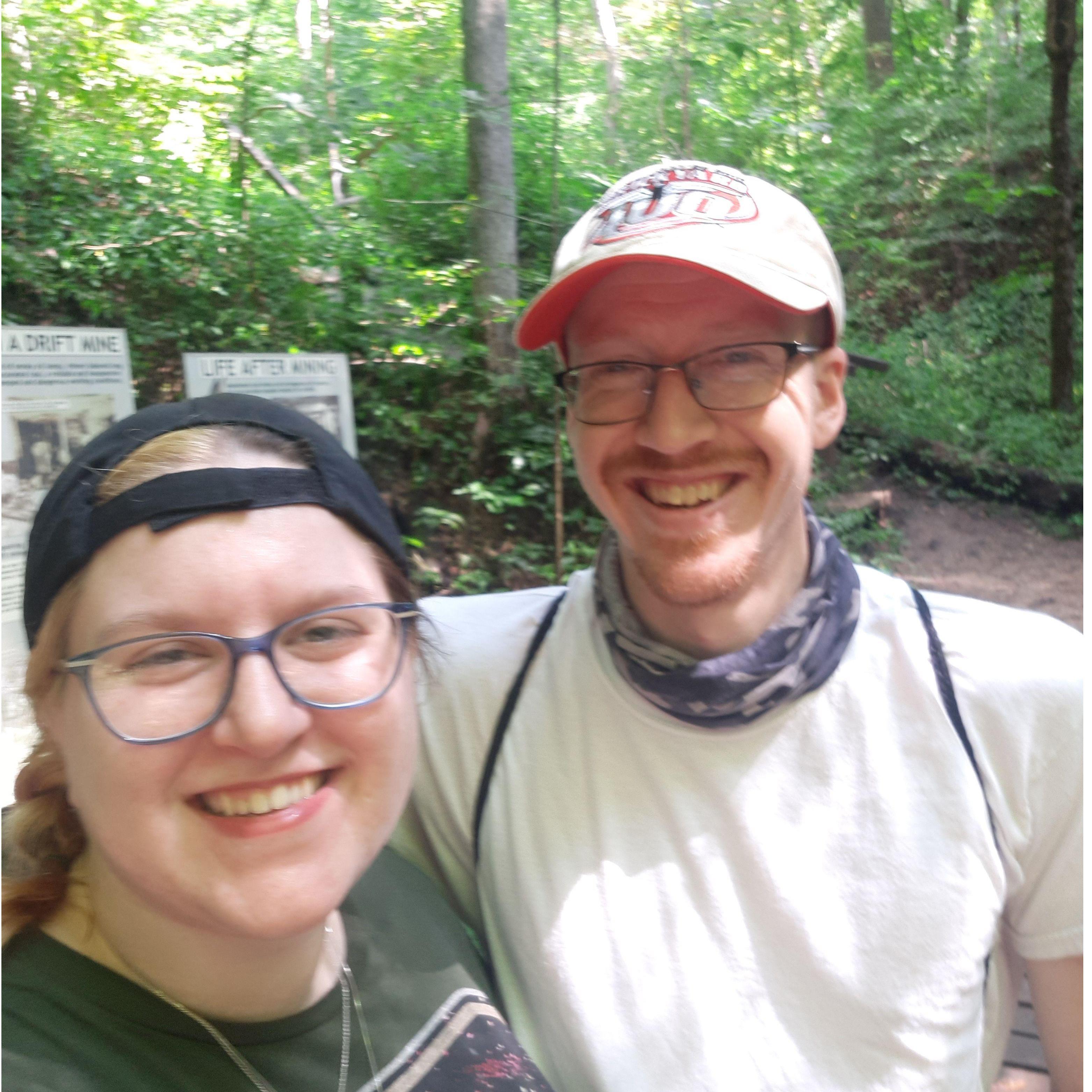 Our first hiking trip together