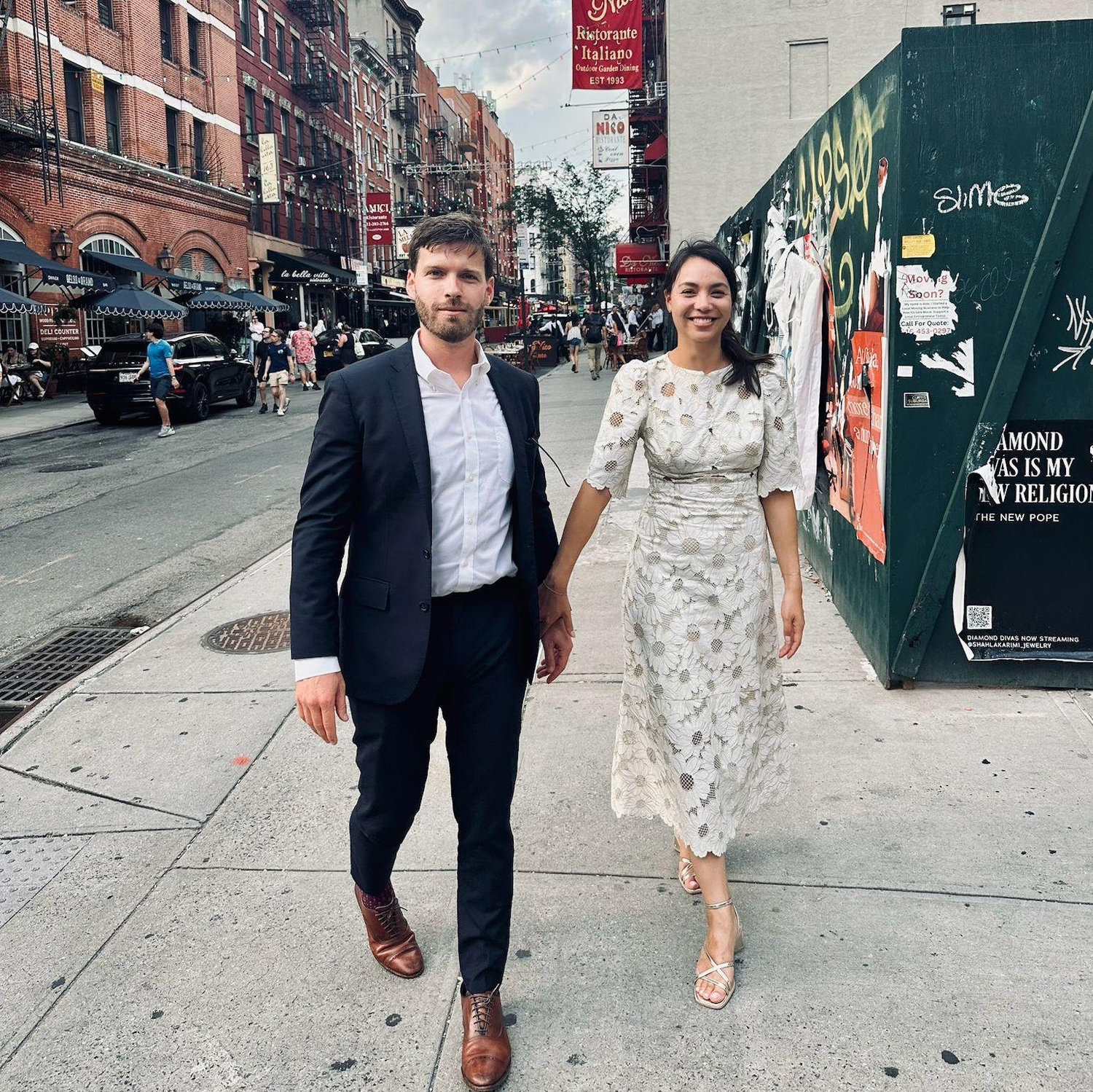 After our civic wedding ceremony in Manhattan