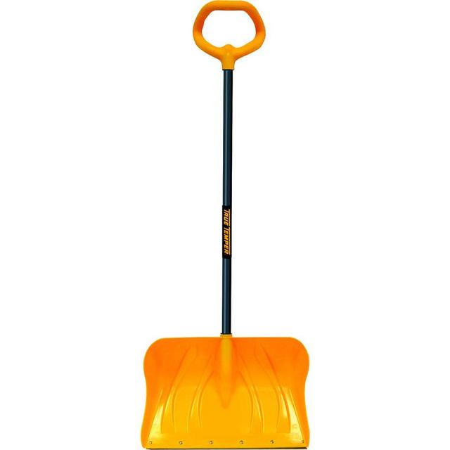True Temper 20-in Poly Snow Shovel with 34.5-in Steel Handle