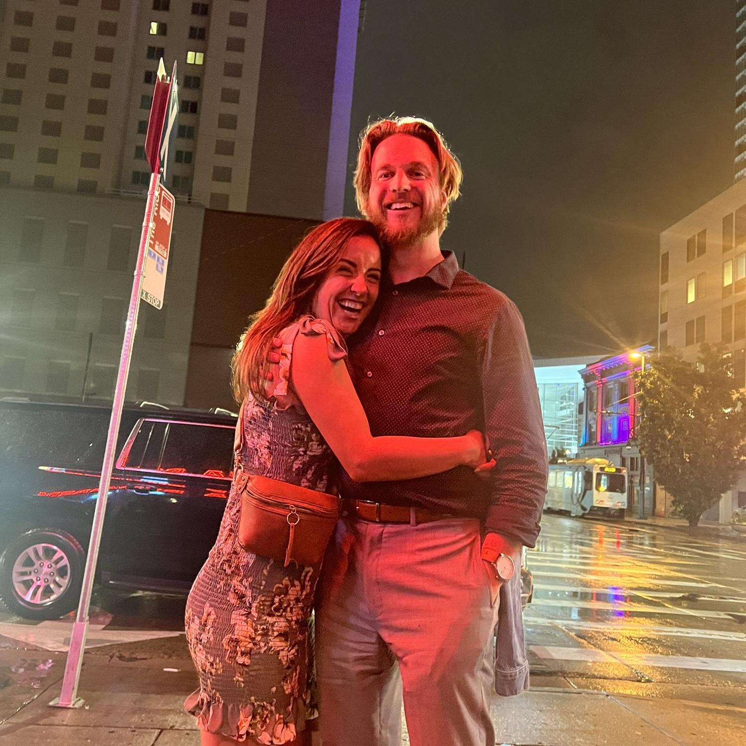 first photo together on our third date