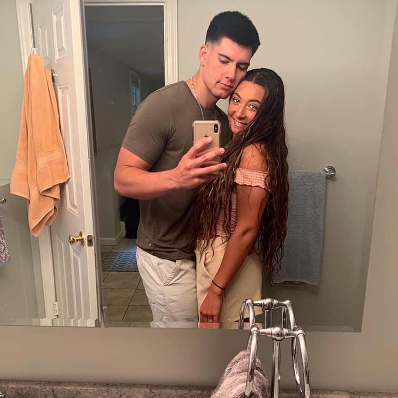 Our first photo together