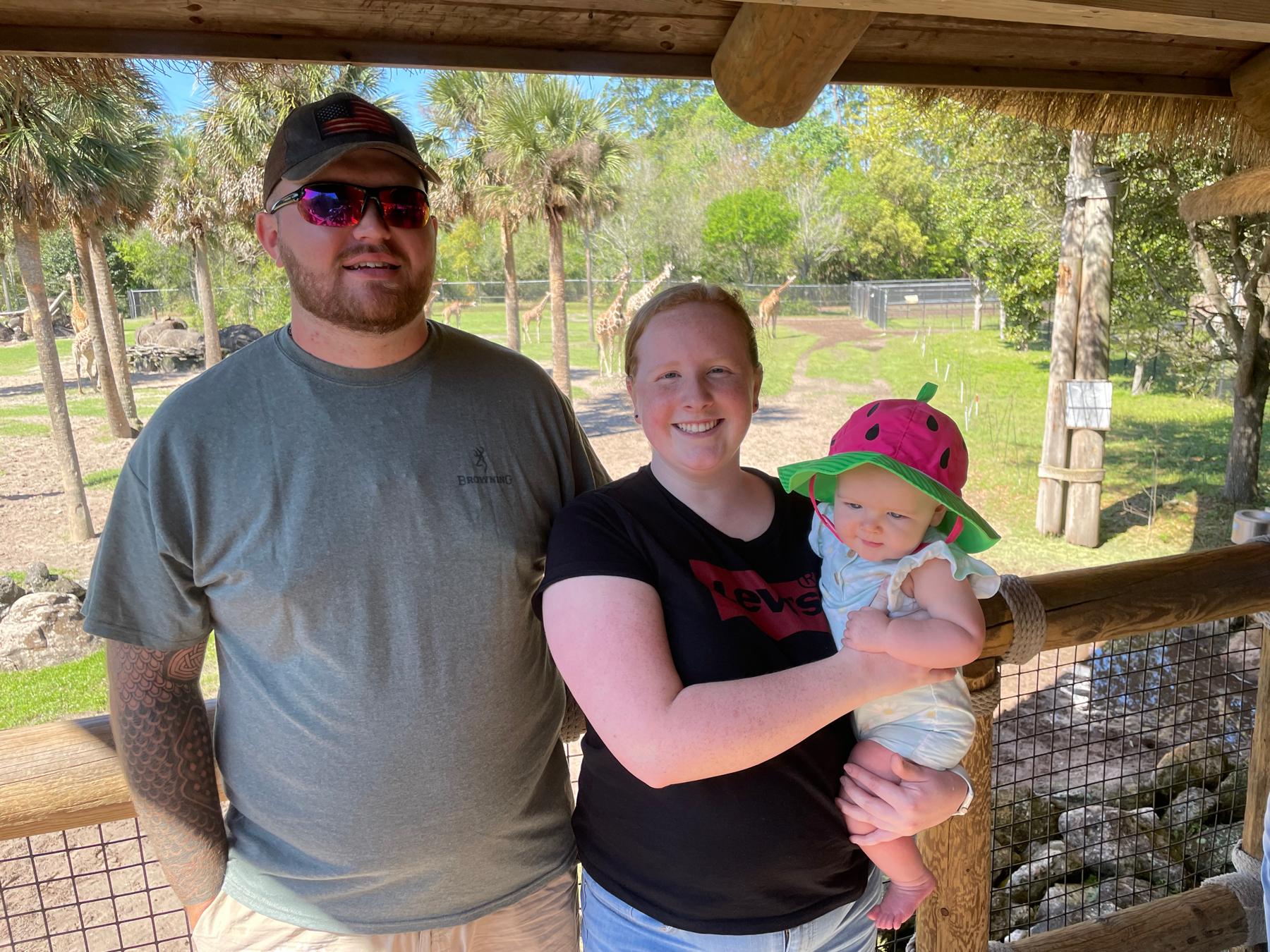 First family Zoo Trip. 🦁