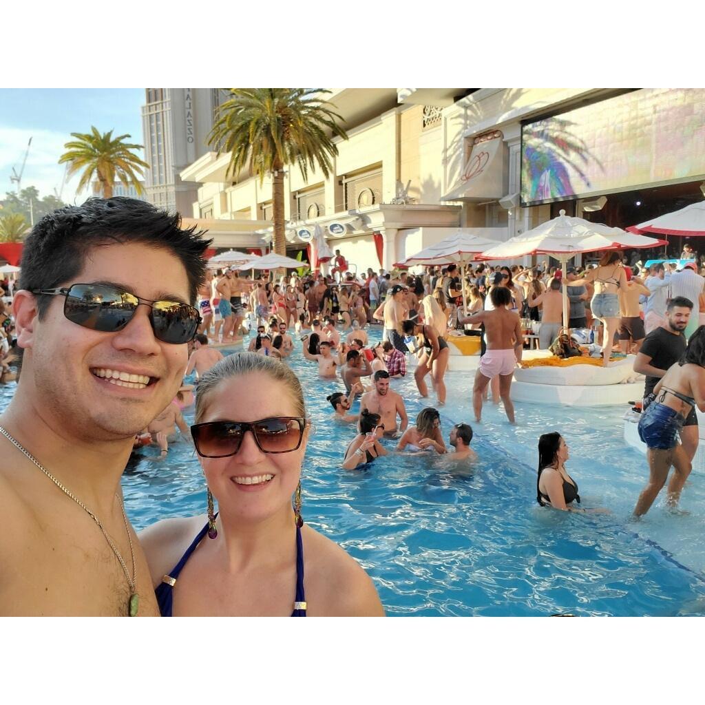 Celebrating a birthday in Vegas
