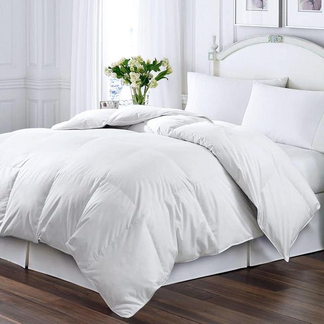 Kathy Ireland® Essentials Down & Feather-Filled King Comforter in White