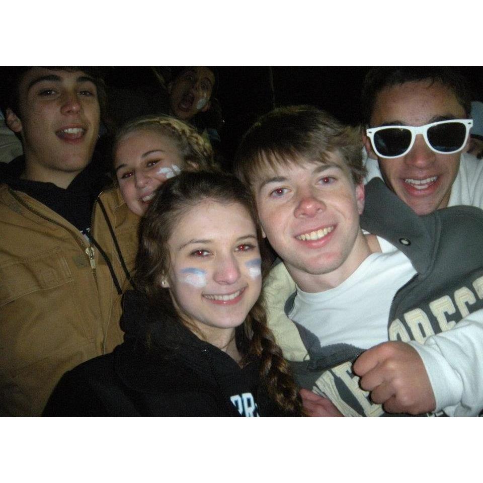 First picture together circa 2011 at WMC High School Football Game.