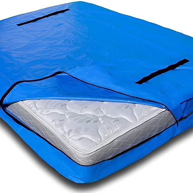 Mattress Bag with 8 Handles for Moving and Storage – Queen Size – Reusable Cover with Strong Zipper Closure – Extra Thick Mattress Protection – Mattsafe by Nordic Elk