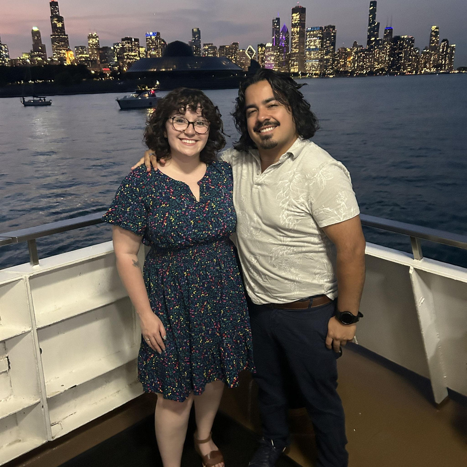 Fakeout event to keep her off the trail for a proposal - this was just a birthday cruise for Morgan :)