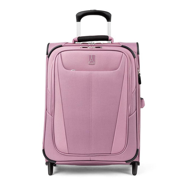 Travelpro Maxlite 5 Softside Expandable Upright 2 Wheel Luggage, Lightweight Suitcase, Men and Women, Orchid Pink Purple, Carry-On 20-Inch