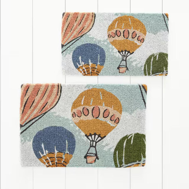 Hot Air Balloon Doormat