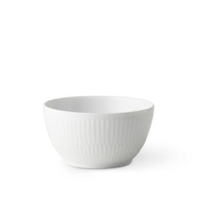 Royal Copenhagen Fluted Sugar Bowl in White
