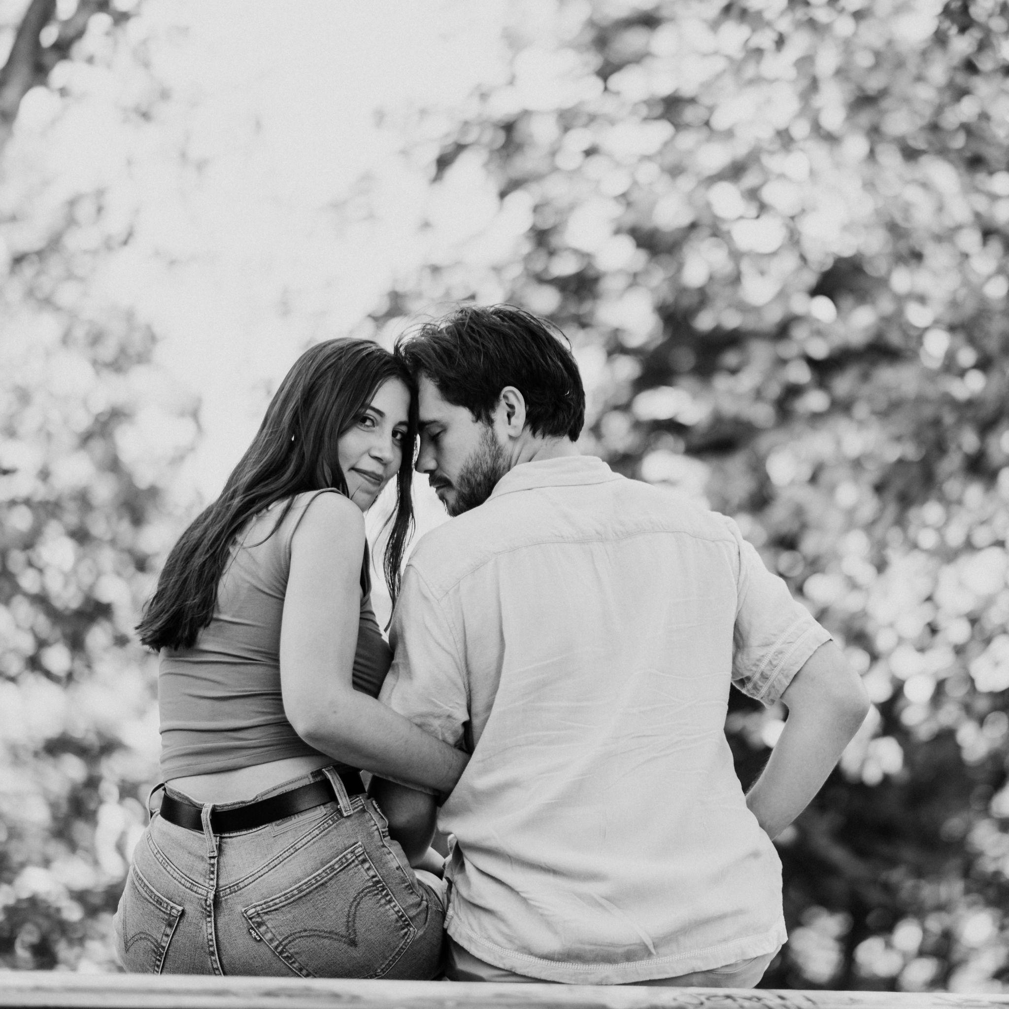 Engagement shoot post-proposal in Montreal (photos by John Koo)