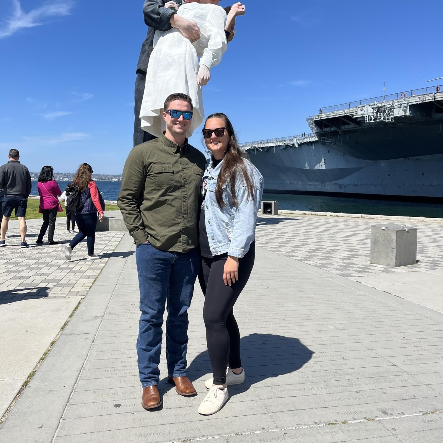 They visited San Diego in March 2023 not knowing they would one day live there