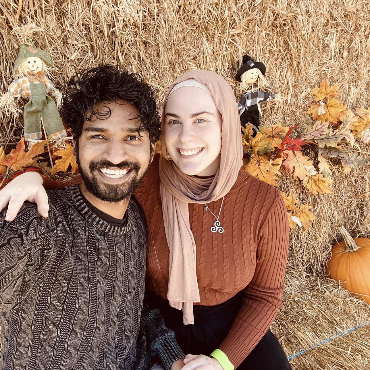 A visit to the pumpkin patch for spooky season.