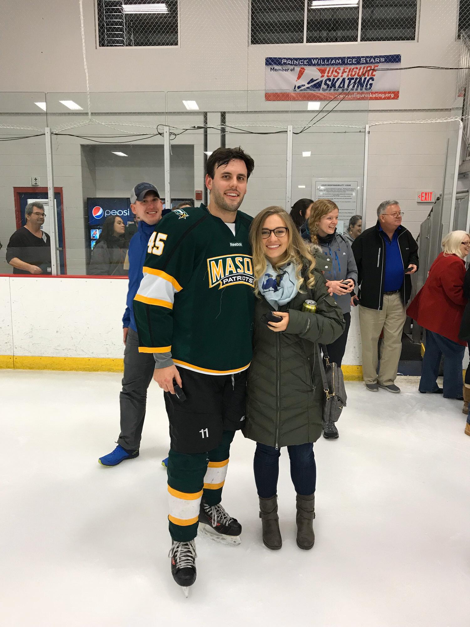 Hockey games at GMU! Winter 2018