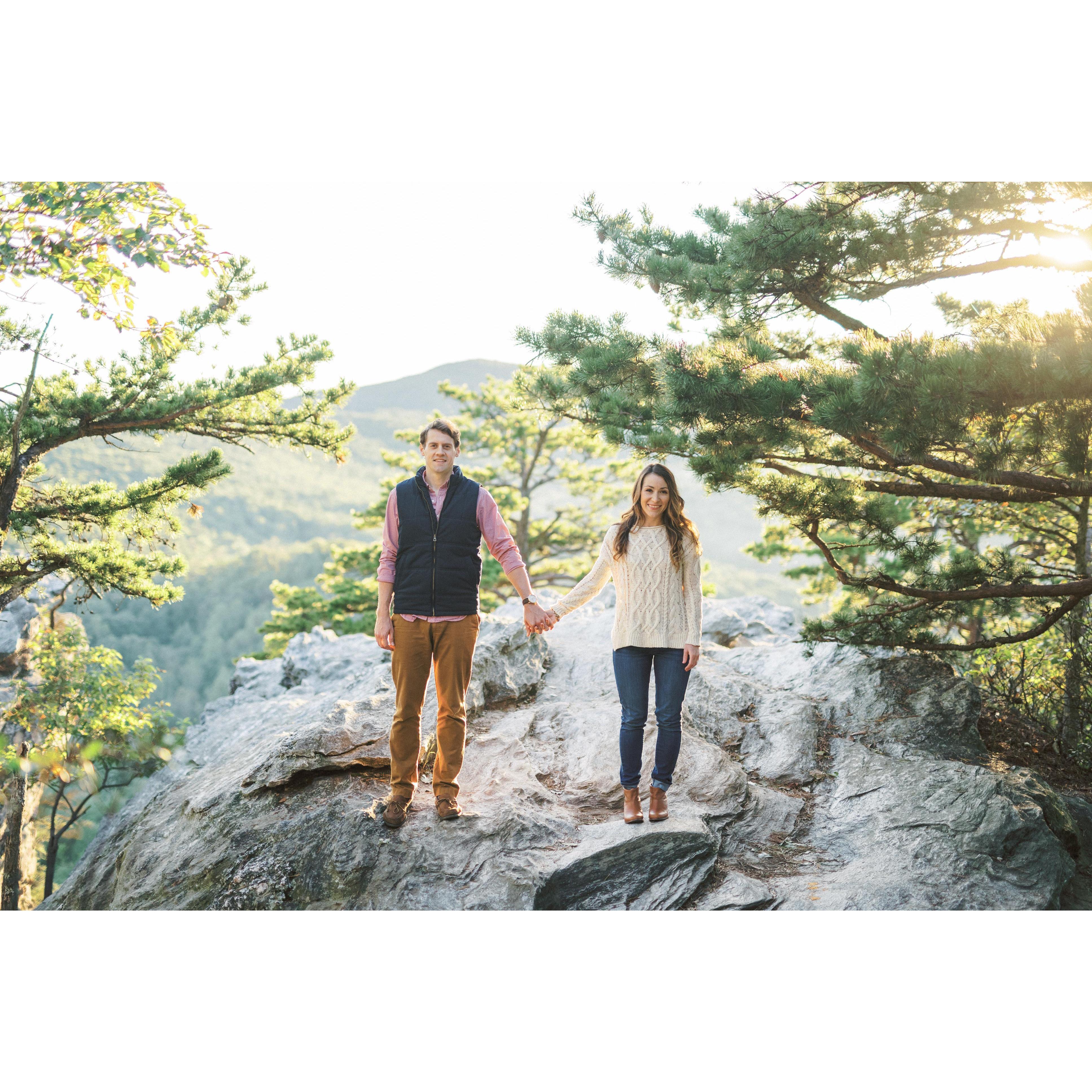 Engagement photo session 10/13/2018