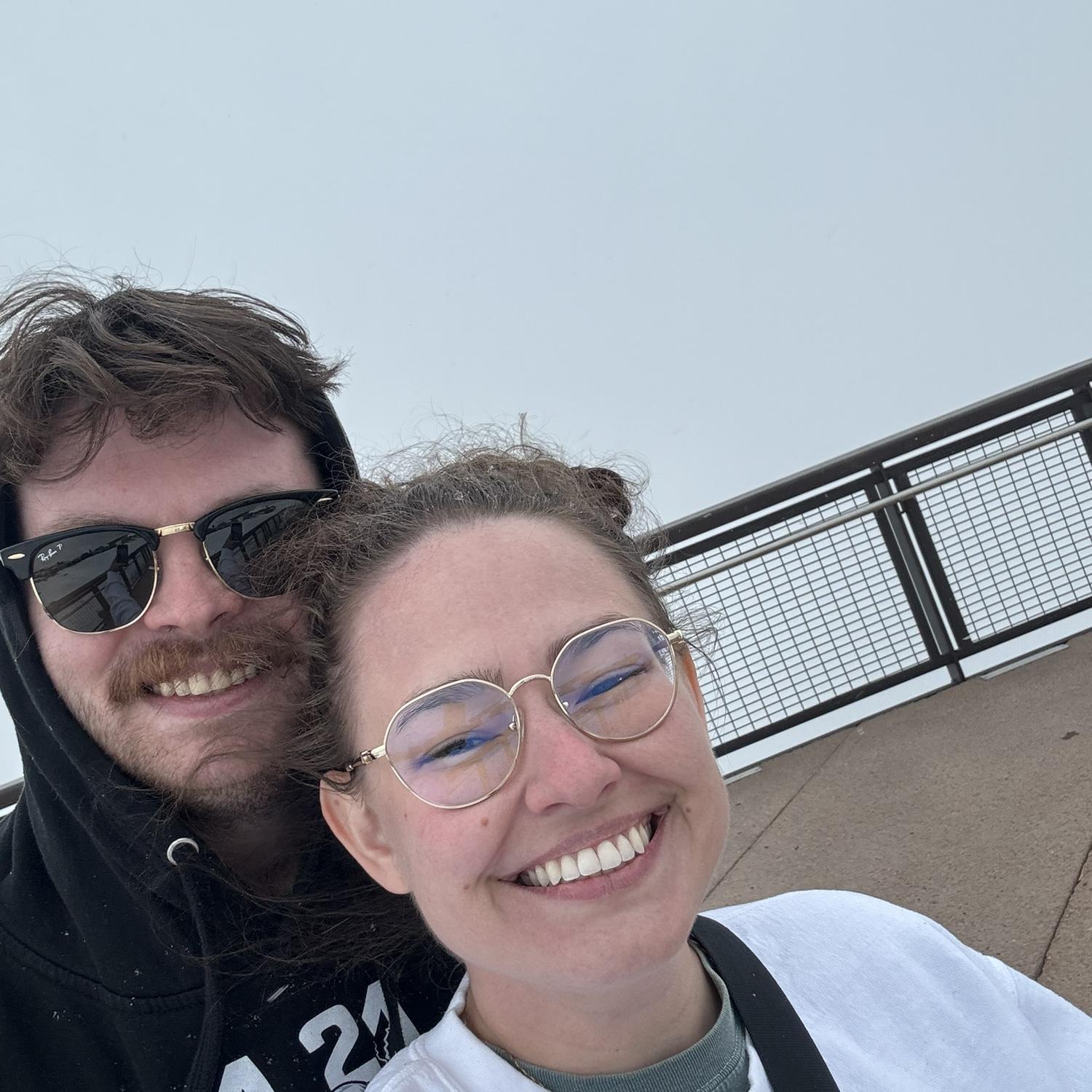 White out at the top of Pikes Peak!