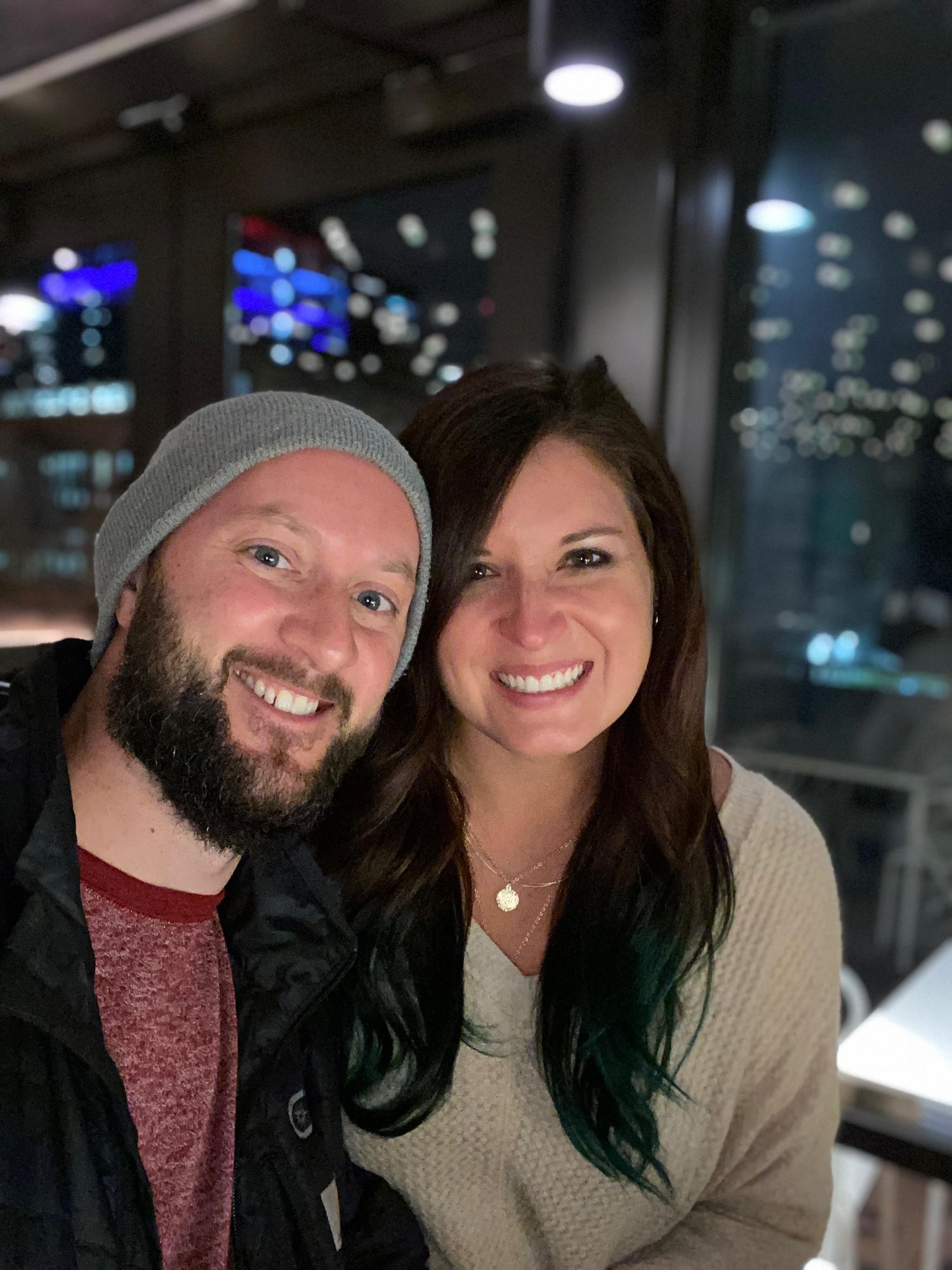 The night we told each other we loved one another… 😘