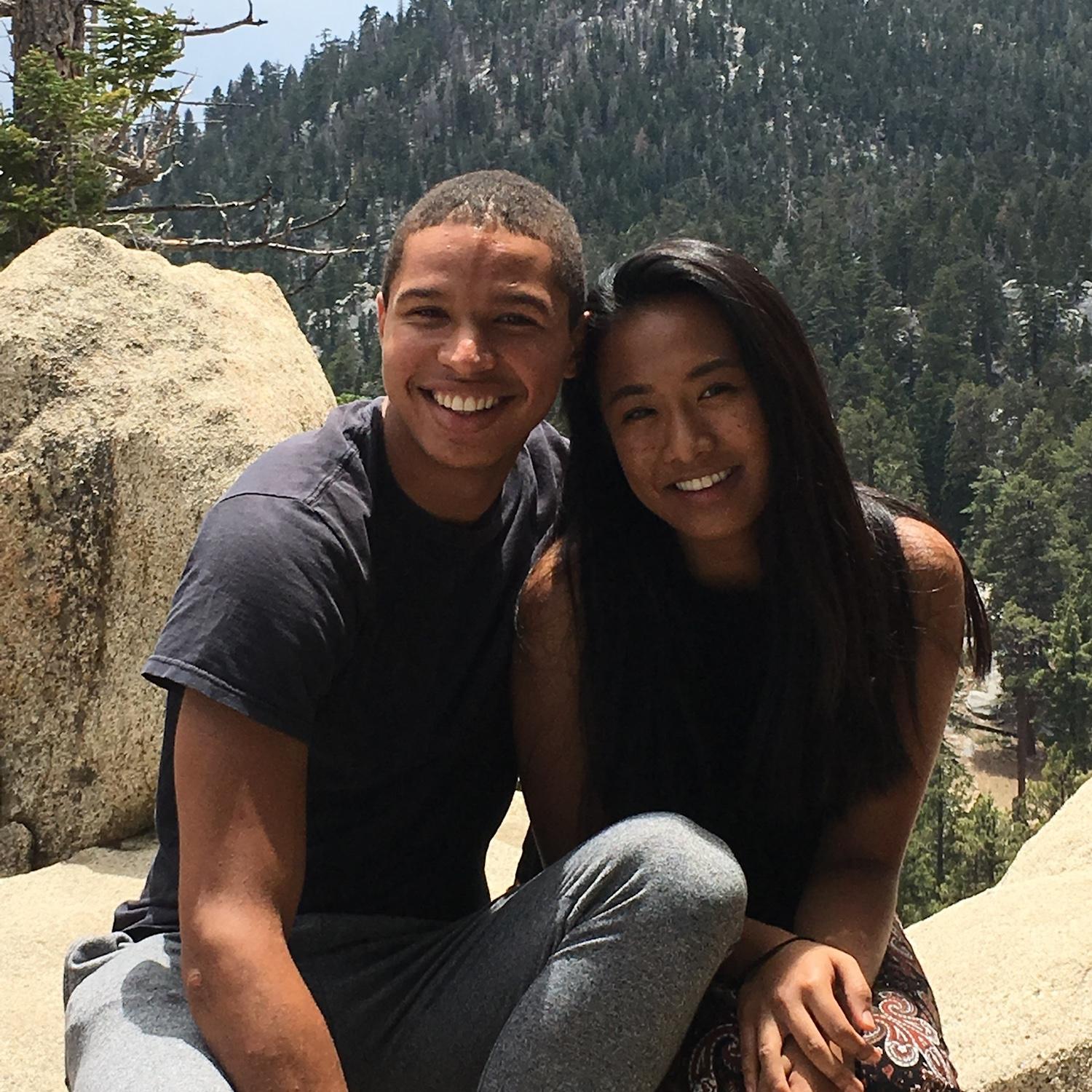 The couple’s first date at Palm Springs Aerial Tramway in July of 2017. Also the first time Kurtis visited Ivy in California (he met her family!).