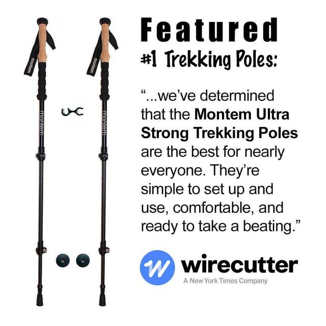 Ultra Strong Trekking Poles – Pair