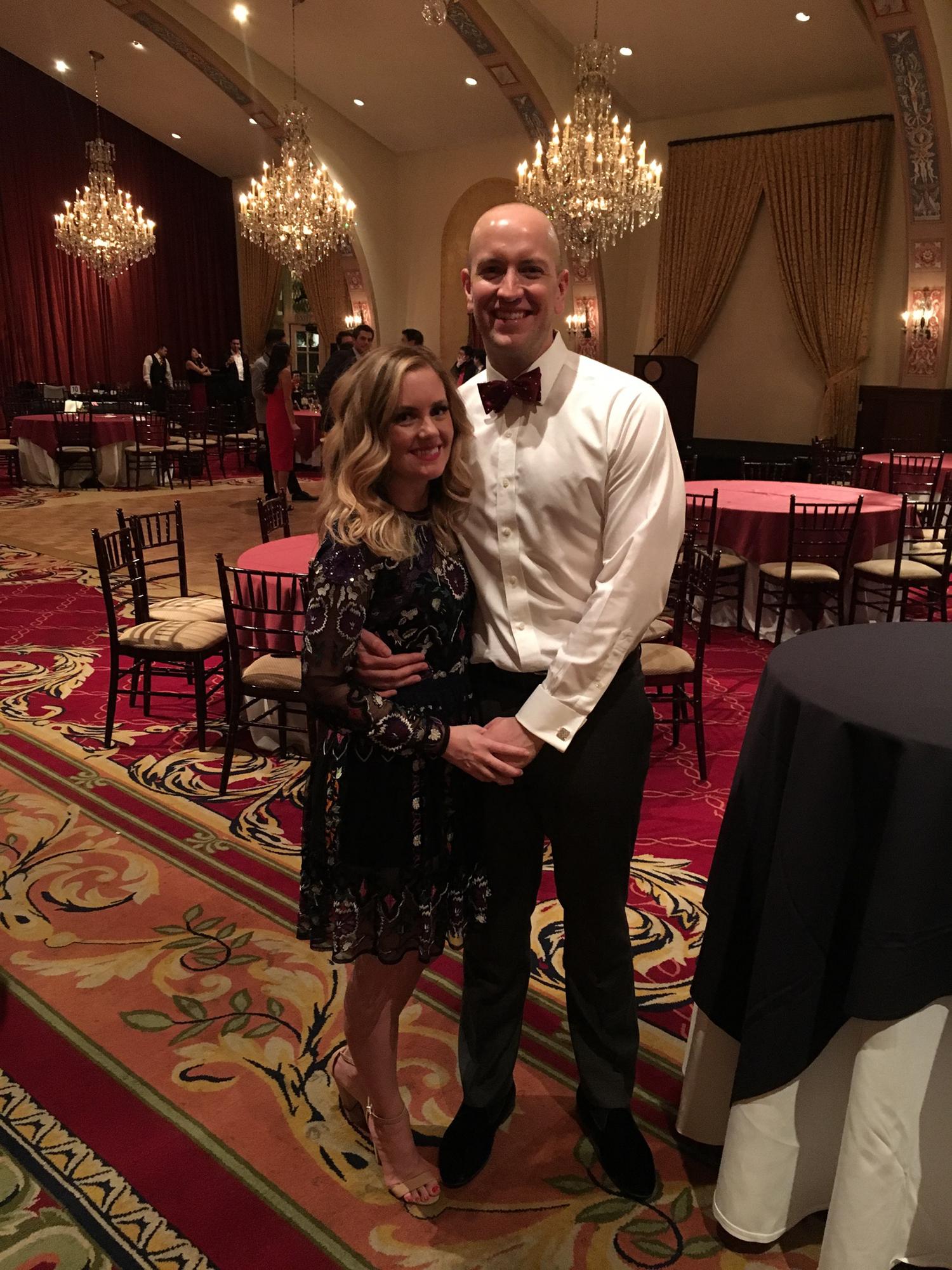 Challenge 4 Charity Gala at USC - Katie's feet hurt and Rich bought way too much wine in the silent auction because it was for a good cause - 3/3/18