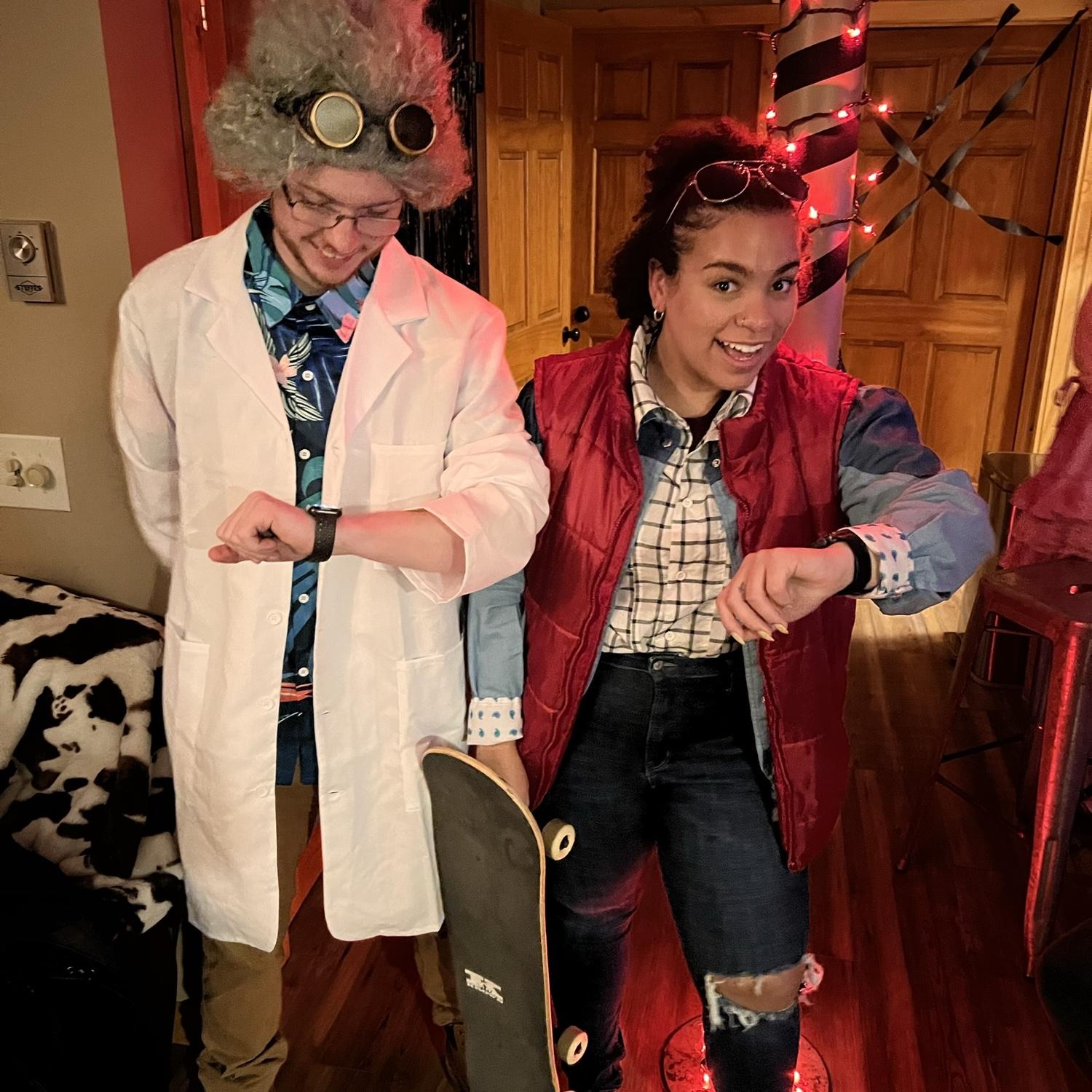 Doc and Marty on Halloween ‘22.