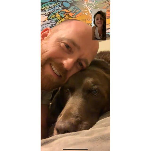 Lots and lots of long distance face time dates 💕
