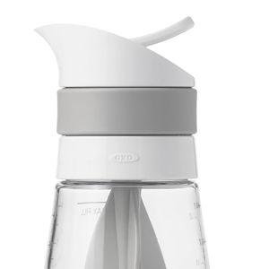OXO Good Grips Twist & Pour Salad Dressing Mixer, Gray