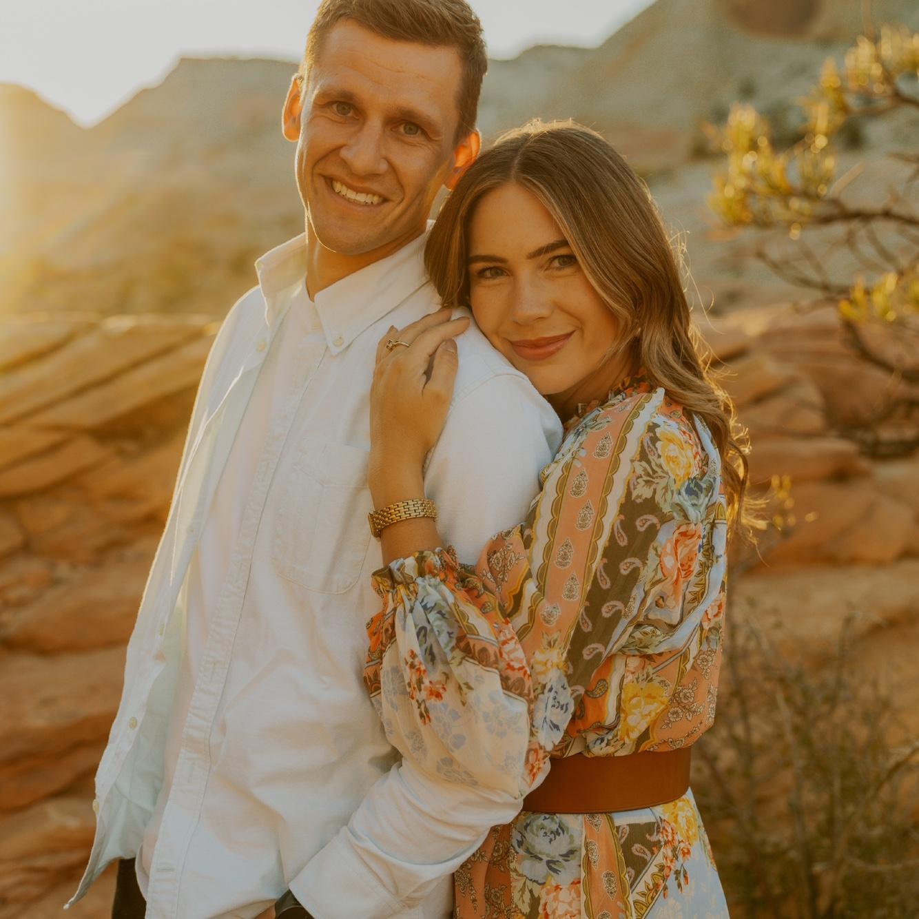 The photo shoot that made everyone think Emma and Marc were engaged. Oops!