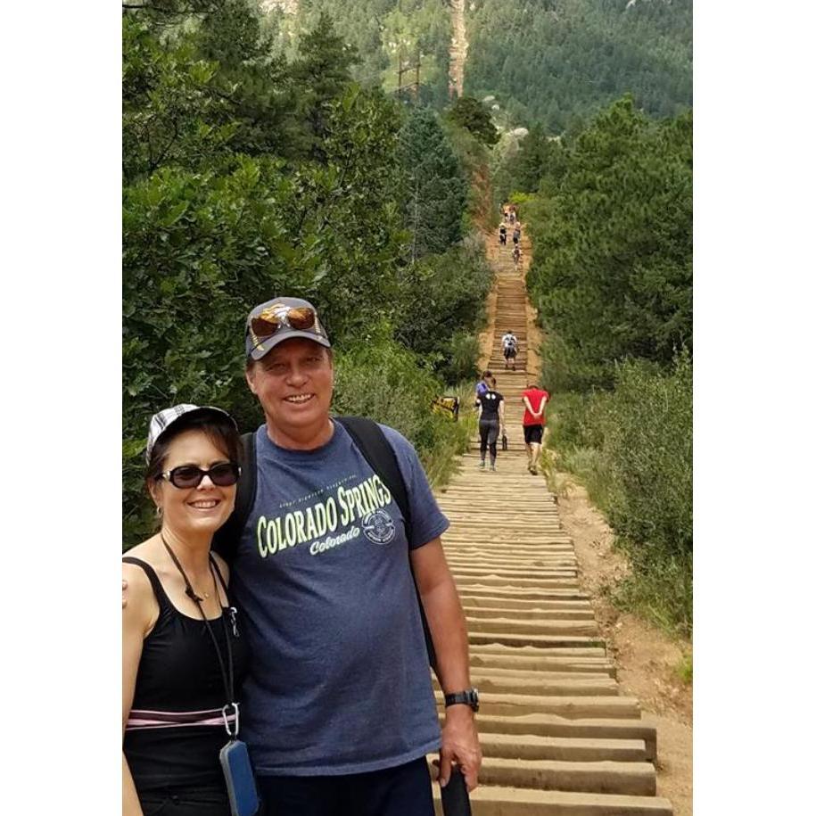 One of our first few dates....
Figured if we could survive this, we could survive anything!