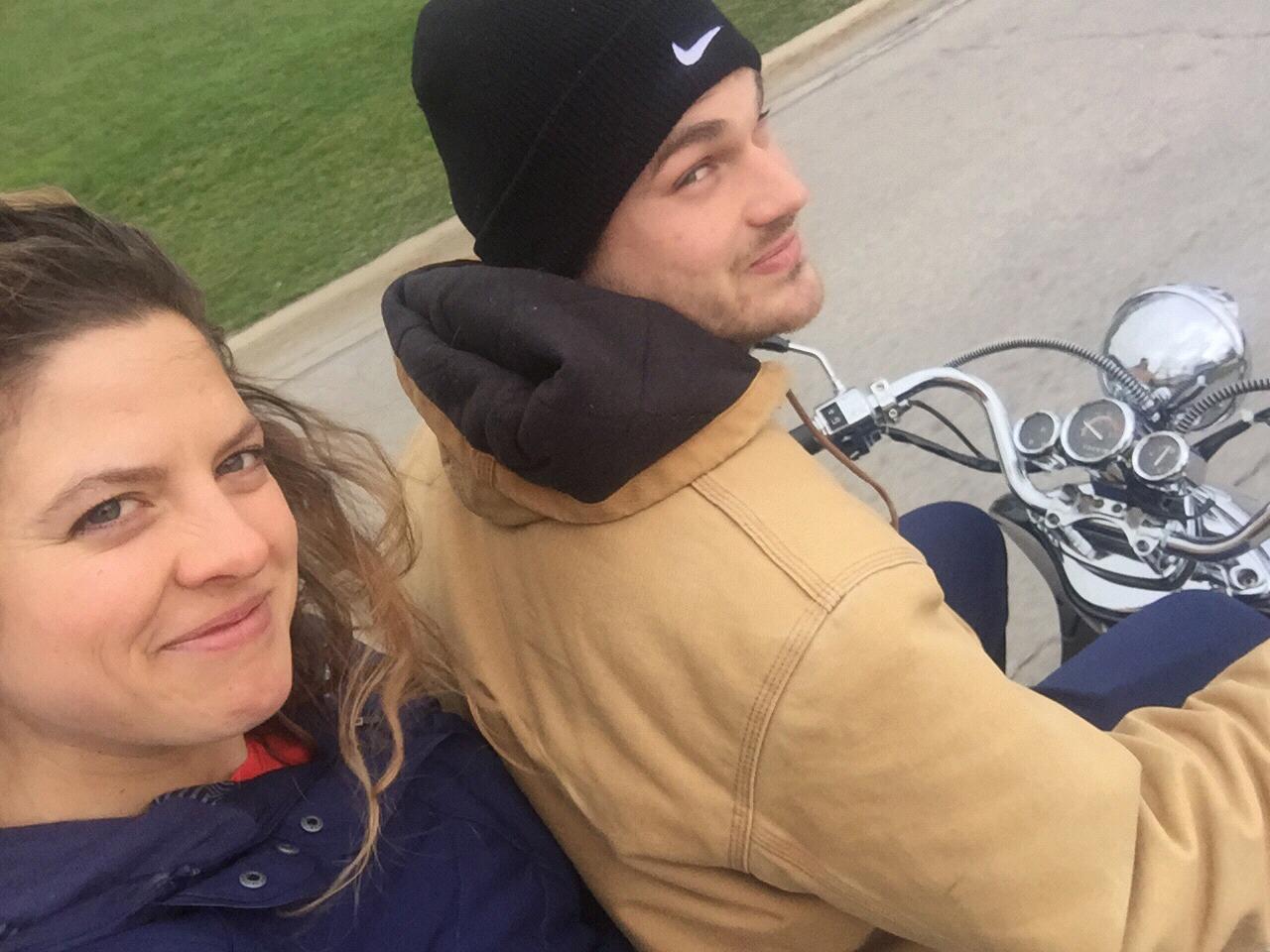 always a scooter ride :)