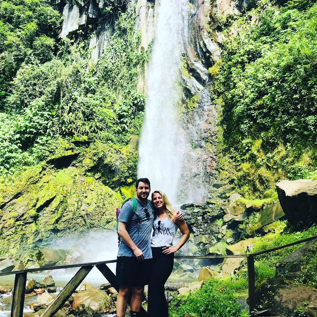 A well deserved post-campaign trip to Costa Rica