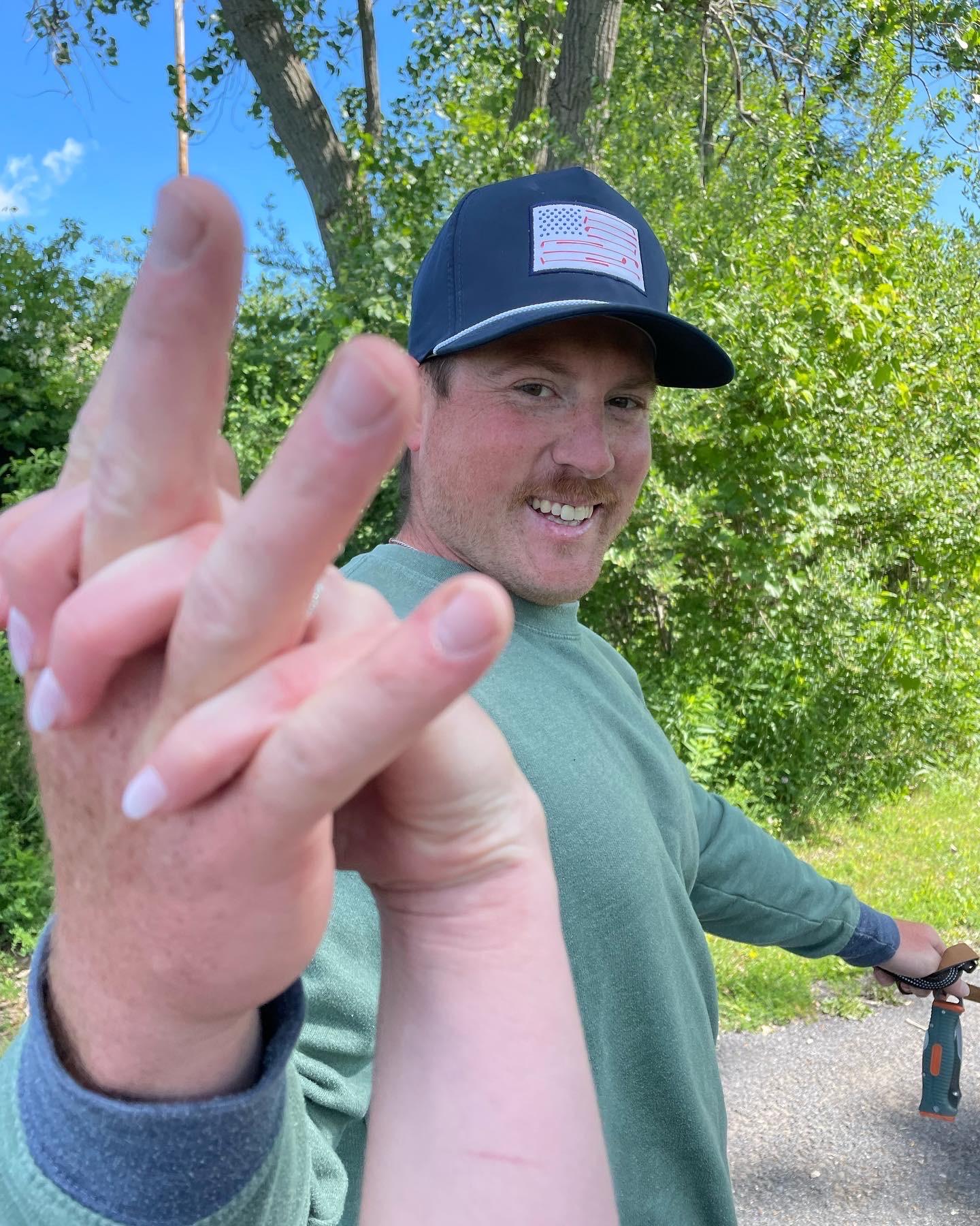 So proud of himself after popping the question