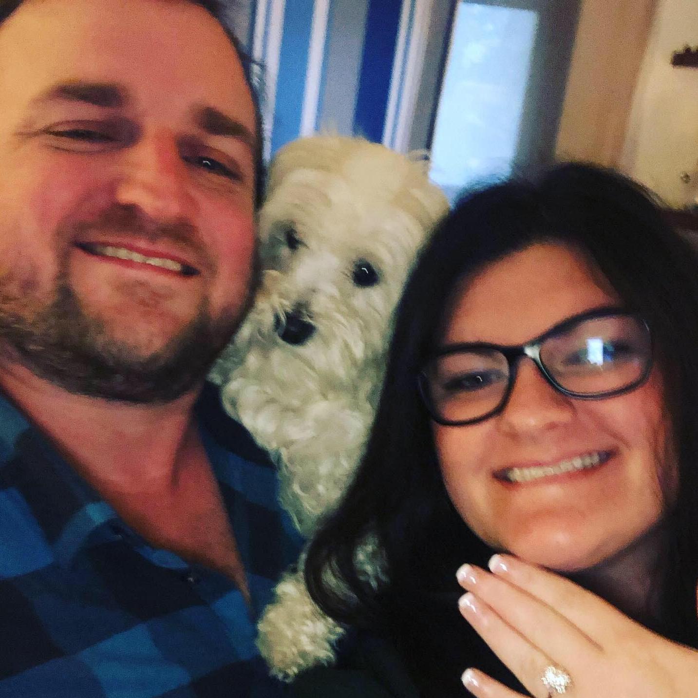 Andrew proposed! 10/12/2019