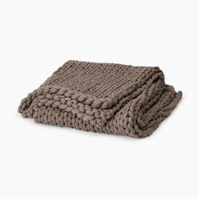 Tree Napper- Weighted Blanket in Cocoa color
