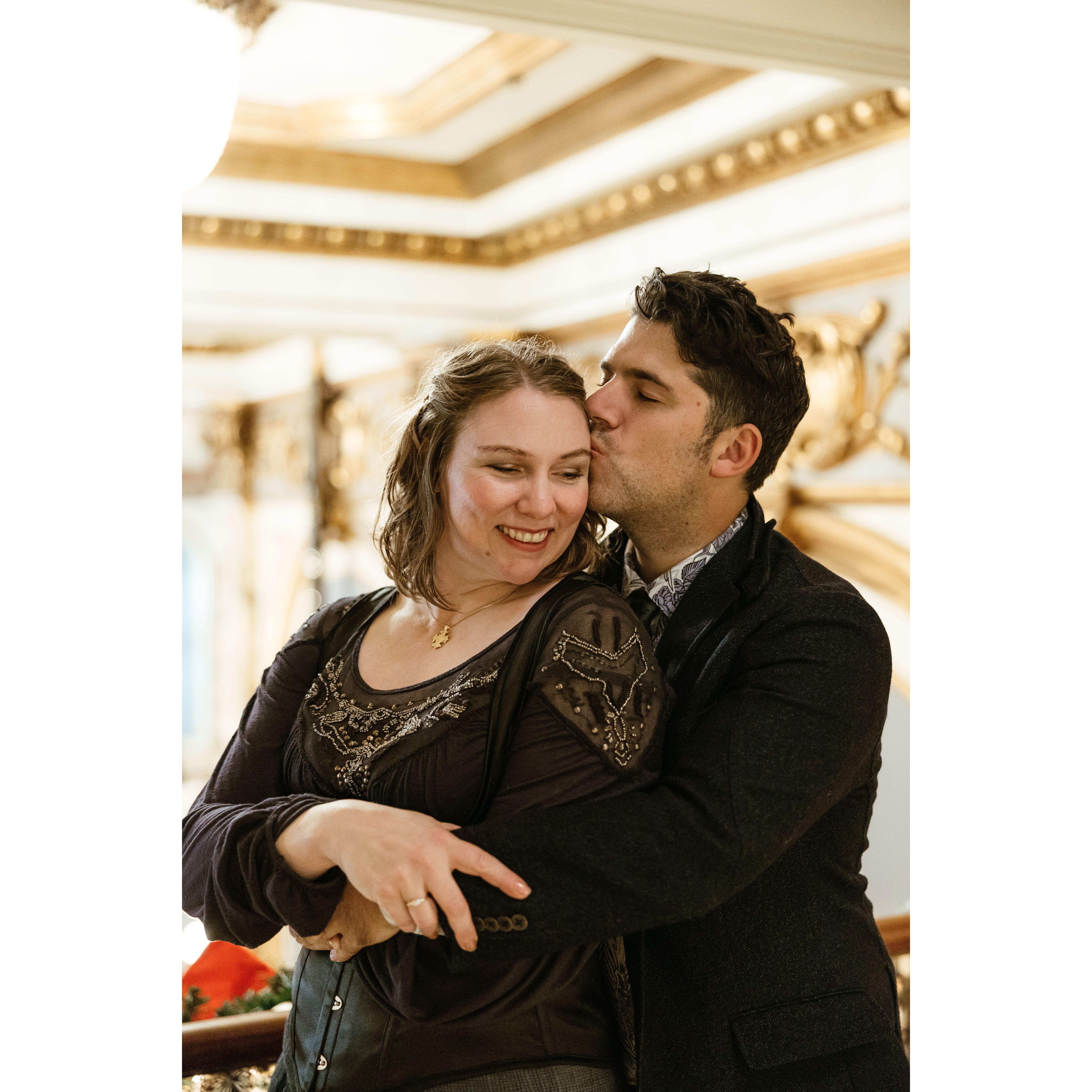 At the Fairmont San Francisco