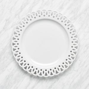 Sophia Round White Platter