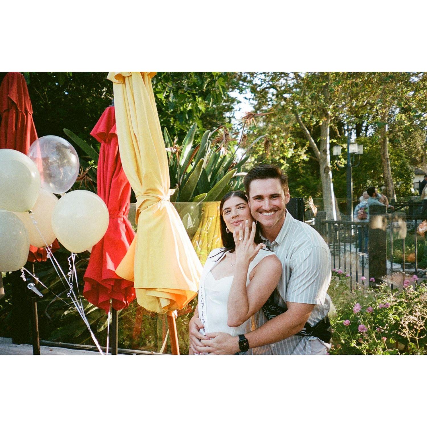 Officially fiancés!