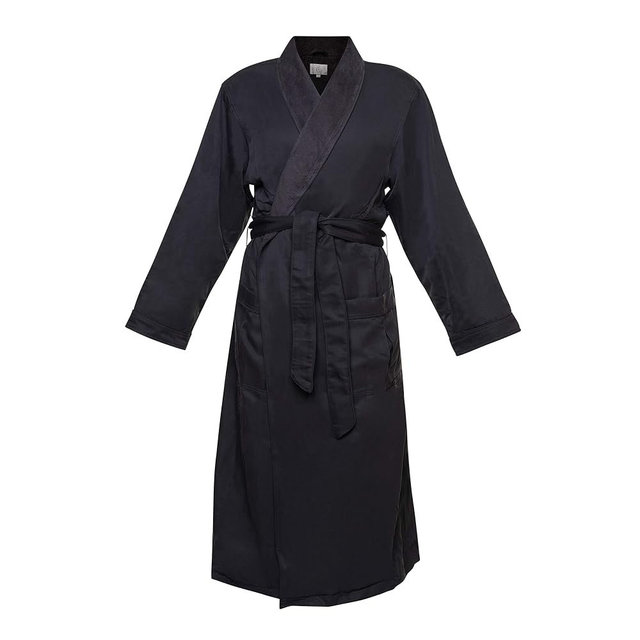 CHADSWORTH & HAIG Ultimate Doeskin Brushed Microfiber Bathrobe Lined In Terry. Luxury Spa & Hotel Bathrobe for Women & Men